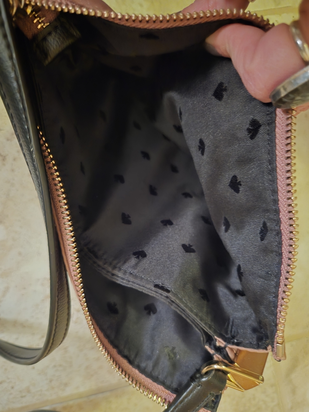 kate spade New York Brown Crossbody Bag with Black Strap - Picture 2 of 5